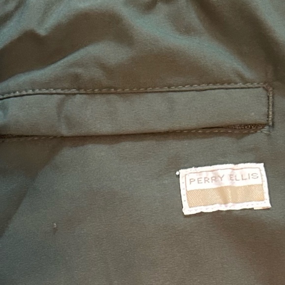 Perry Ellis Dark Green Chinos - Picture 3 of 4